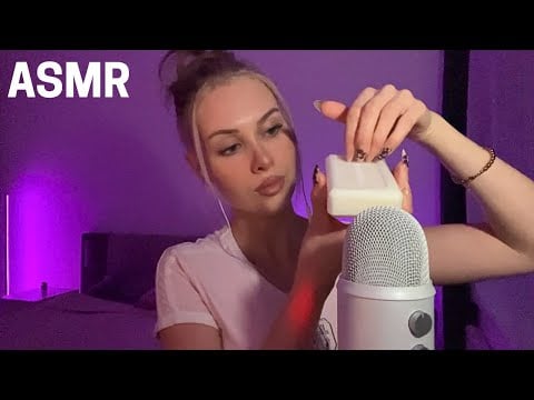 ASMR - soap tapping & scratching