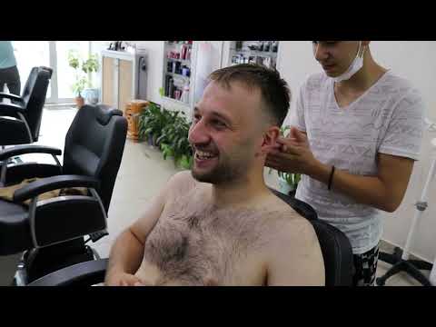 BARBER HEAD NECK BACK  FACE MASSAGE THERAPY Kafa Boyun Sırt Yüz Masaj saç yıkama