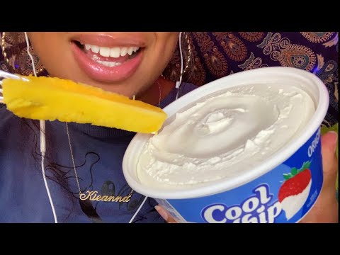 ASMR | Cool Whip & Pineapple🍍