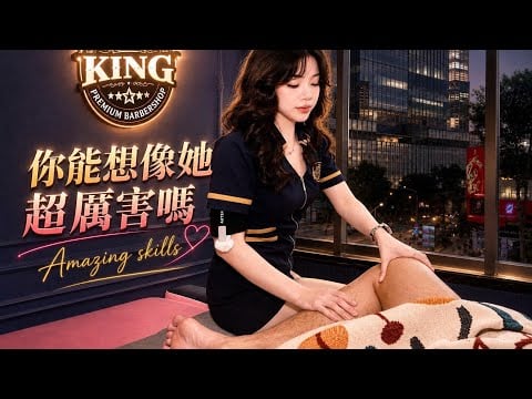 She ensures that her customers feel chill during their time here|King Luxury Barbershop