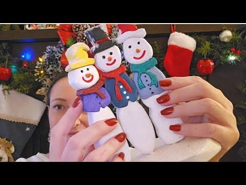 ASMR Christmas Haul From the Thrift Store | Whispered 