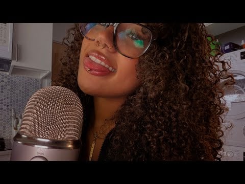 asmr tongue ring mouth sounds