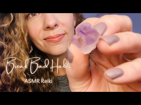 Reiki ASMR | Energy Cleanse for New Year Intentions 💗- Soft Spoken, Plucking, Cutting, Crystal Reiki