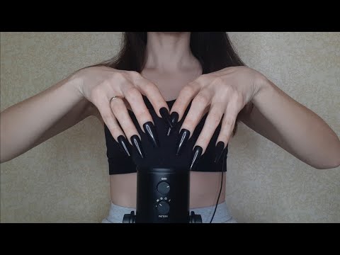 ASMR Mic Scratching - Brain Scratching | No Talking for Sleep with Long Nails 3H