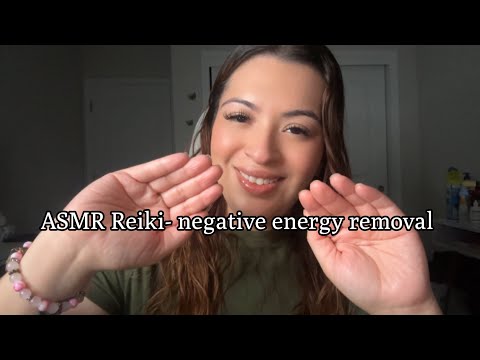 ASMR Reiki removing your negative energy- hand movements- giving your good energy ✨