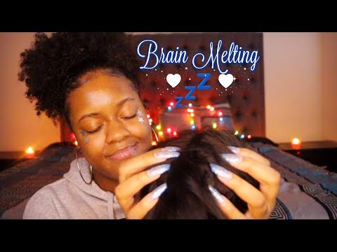 ASMR | ~*Brain Melting*~ Scalp Massage Treatment 🤤🧠💤 (Mouth Watering Tingles) 💙