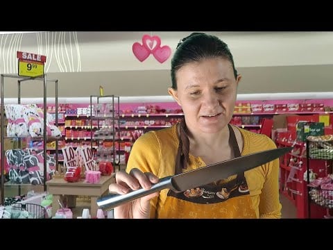 ASMR You are a suspicious person in 24-hour shop  (Russian accent, Russain language)