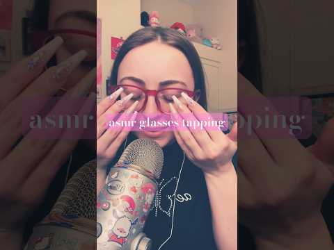 asmr glasses tapping #asmr #sleep #triggersforsleep #asmrtriggers #tapping #tingles