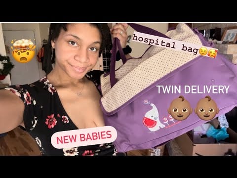 Vlog #197 - Packing A Hospital Bag! (TWIN Delivery)