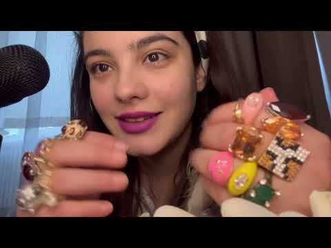 FINGERS RINGS 💍💍 SOUND ASMR | UNEXPECTED TINGLES & SOUNDS #asmr #asmrsounds #tingles