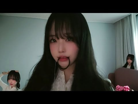 Sub) 머리 묶기 플러팅에서 살아남기 ASMR💕 | 여러 스타일로 묶고 풀기