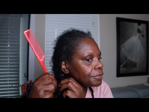 ASMR Removing Protective Braids From Hair Sounds