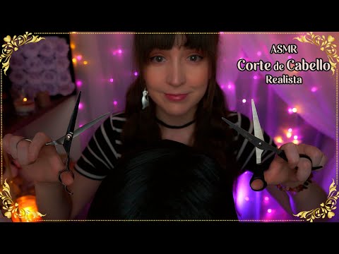 ⭐ASMR Corte de Cabello Realista [Sub] ✨Atención Personal ✨