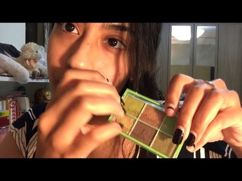 quick makeup application 💄asmr