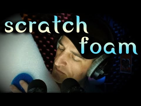 Intense #Tingles 😲 Foam Scratching #ASMR to #Relax You for #Sleep #SleepAid