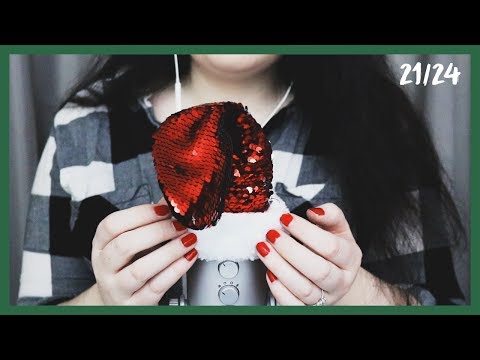Josefin ASMR's Julkalender 21/24 | Blue Yeti'n Firar Jul Med Triggers!