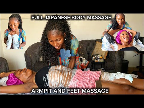     ASMR Relaxing Belly Tickles & Armpit Massage + Deep Head, Ear, Chest & Leg Massage