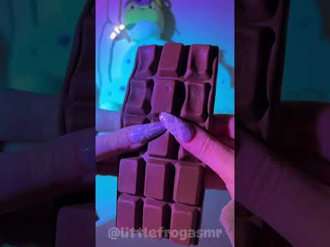 3 CHOCOLATE TRIGGERS 🍫 #asmr #satisfying #tapping #chocolate