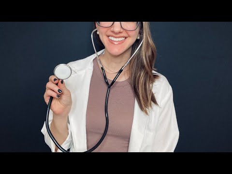 ASMR Doctor Check-Up l Soft Spoken, Flashlight, Personal Attention