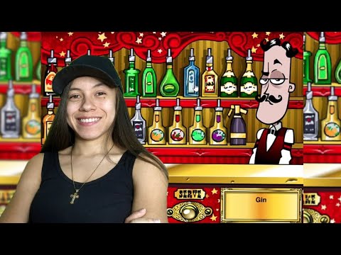 ASMR GAMEPLAY BAR - Você Consegue Fazer um Drink Bom? 🍸🍷🍹