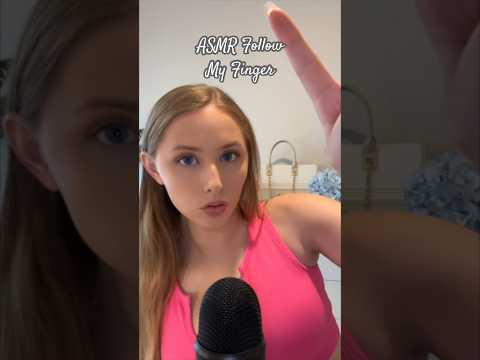 ASMR Follow My Finger 👉🏻 #asmrvideos #asmrsound #shorts #tinglesasmr #asmr