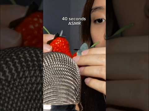 40 secs #asmr 😴