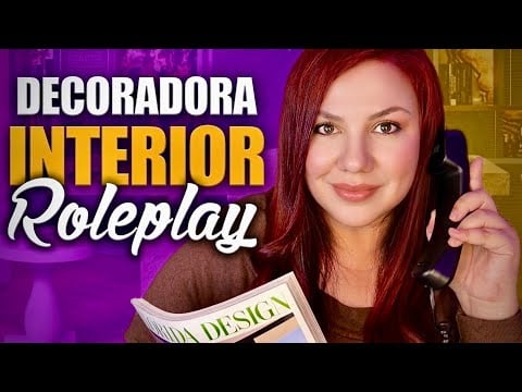 ASMR Roleplay DECORADORA de Interiores para DORMIR en Espanol | Murmullo Latino ASMR
