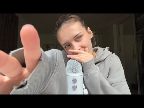 ASMR | Hand movements & mouth sounds