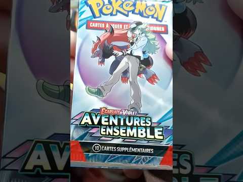 asmr ouverture booster pokemon Aventures Ensemble
