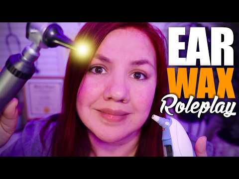 ASMR DEEP Otoscope Ear Consultation & Ear Scraping Roleplay