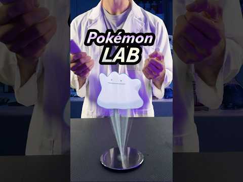 Relaxing Pokemon Lab | Ditto  #asmr #pokemon #shorts