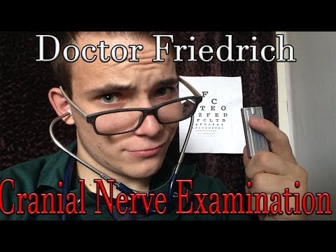 Psycho Doctor Cranial Nerve Examination With Horror Doctor Friedrich  [ASMR]