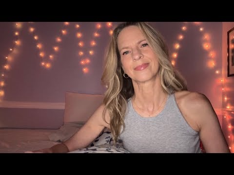 ASMR 💗 Cozy Bedside Massage & Blanket Sounds