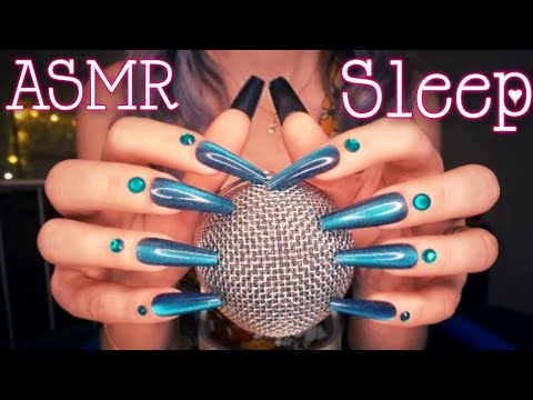ASMR BRAIN MASSAGE 🌟Mic Scratching, Tapping, Sponges Triggers, Crunchy & Crinckle Sounds & more