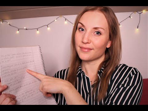 ASMR ✨Q&A // Kuiskaten + Paperiääniä