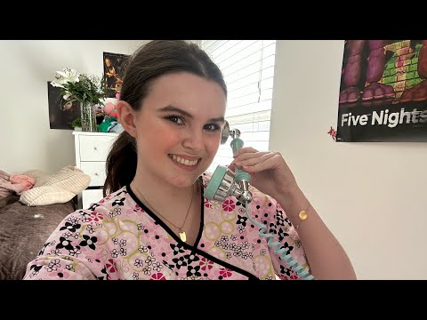 ASMR receptionist roleplay!! (in-take forms, medical history)