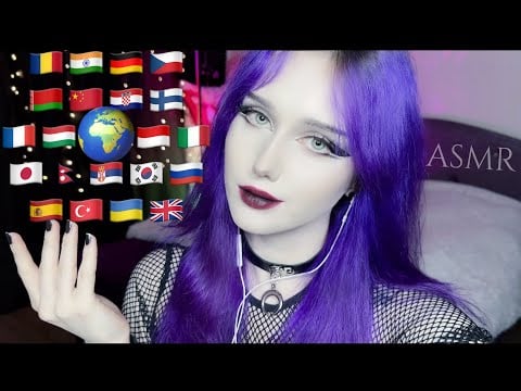ASMR "Hello" In Different Languages