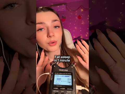 Fall asleep in 1 minute #asmr #asmrsounds #asmrrelax #asmrsleep #relax #tingles #asmrvideo