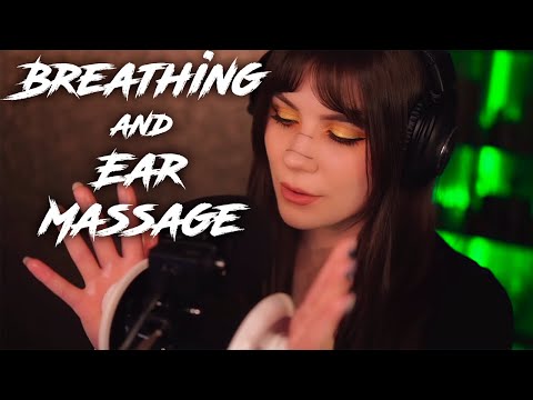 ASMR Breathing and Ear Massage