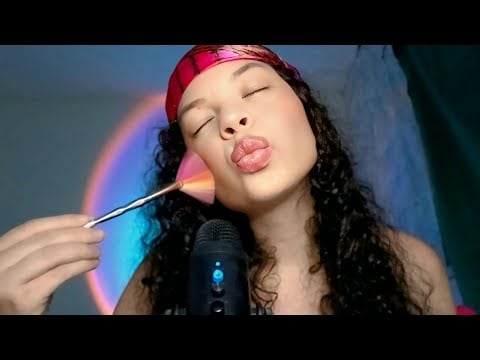 ASMR | PINCEL NA TELA COM SUSSURROS INTENSOS para DORMIR RÁPIDO 😴