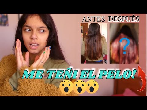 CAMBIO DE LOOK EXTREMO | ME TIÑO TODO EL PELO ROJO!!