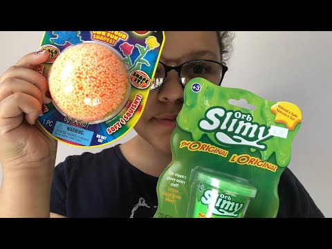 ASMR- slime and floam