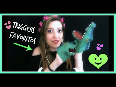 ☆Mi Mejor ASMR 4 Español☆ TRIGGERS FAVORITOS♡Cocodrilos, Arena,Sal, Palo de Lluvia...