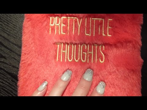 ASMR- Extra lofi tracing on a fluffy note book