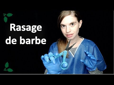 [ASMR français] L'infirmière te rase la barbe - Calendrier de l'Avent - Roleplay médical