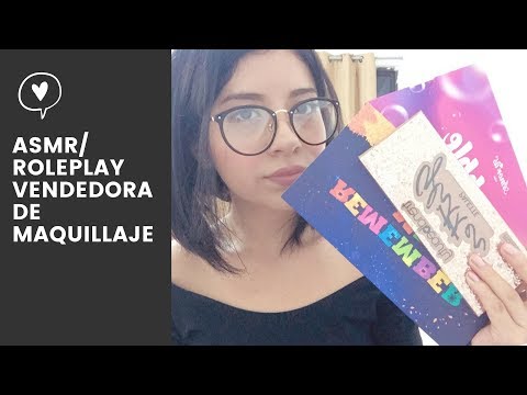 ASMR| Roleplay Vendedora de Cosméticos| Asesora Personal| Tapping| sonidos de brocha| Andrea ASMR 🦋