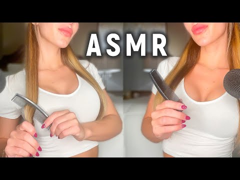 ASMR Satisfying Hair Brushing for Deep Sleep