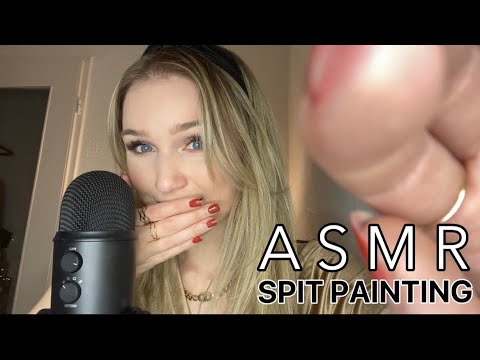 ASMR | SPIT PAINTING ✨💧 | PT. 2