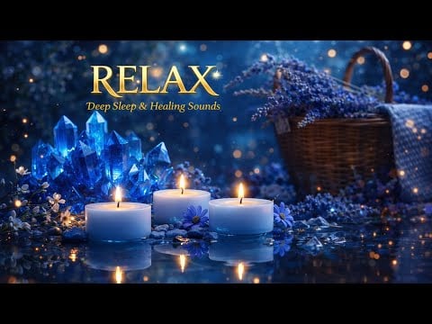 Fall Into Deep Sleep 🌙 Stop Overthinking • Anxiety Relief • Melatonin Release | 432Hz 528Hz