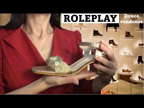 ASMR ROLEPLAY Douce vendeuse de chaussures et tenues (avec mes chaussures SHEIN)